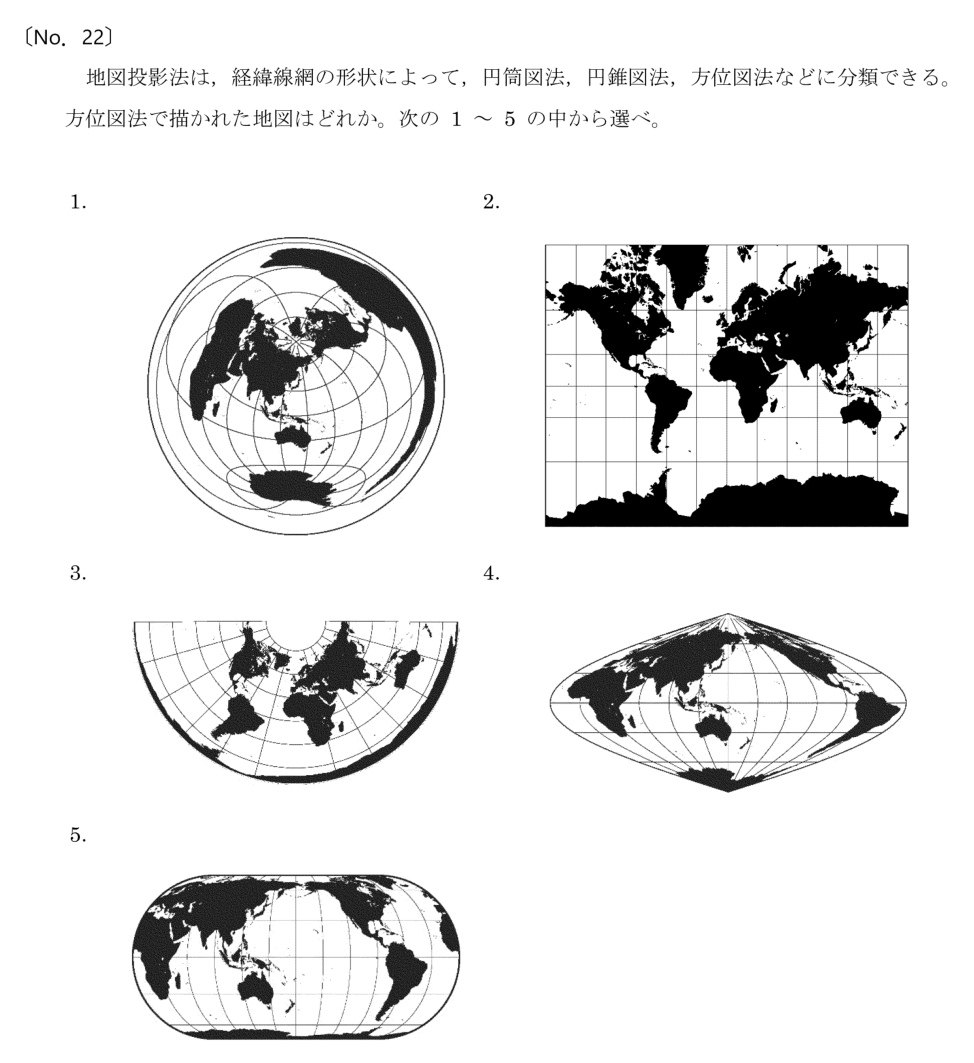 令和6年 測量士試験（午前） 問題（実際の試験問題）