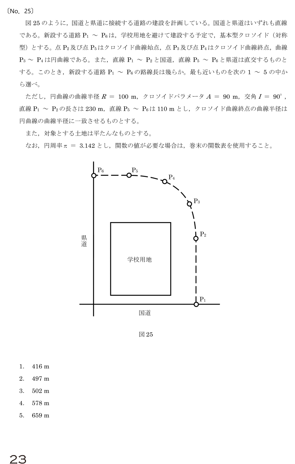 令和6年 測量士試験（午前） 問題（実際の試験問題）