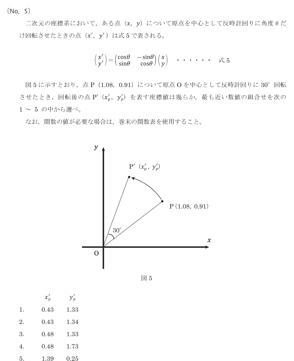 令和8年 測量士試験（午前） 問題（実際の試験問題）